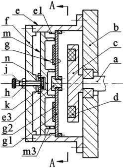 一种磁励旋转式压电发电机
