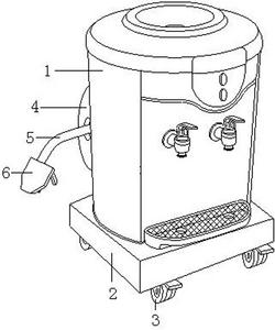 一种小型移动式饮水机