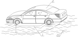 一种汽车自动防淹装置及其控制方法