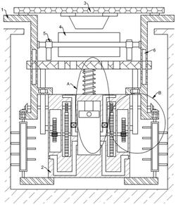一种城镇建设用地下水道清洁结构