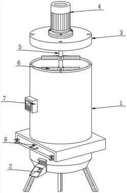 一种具有温度控制机构的印染助剂搅拌器