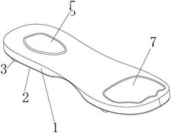 一种组合型轻质EVA抗静电鞋底