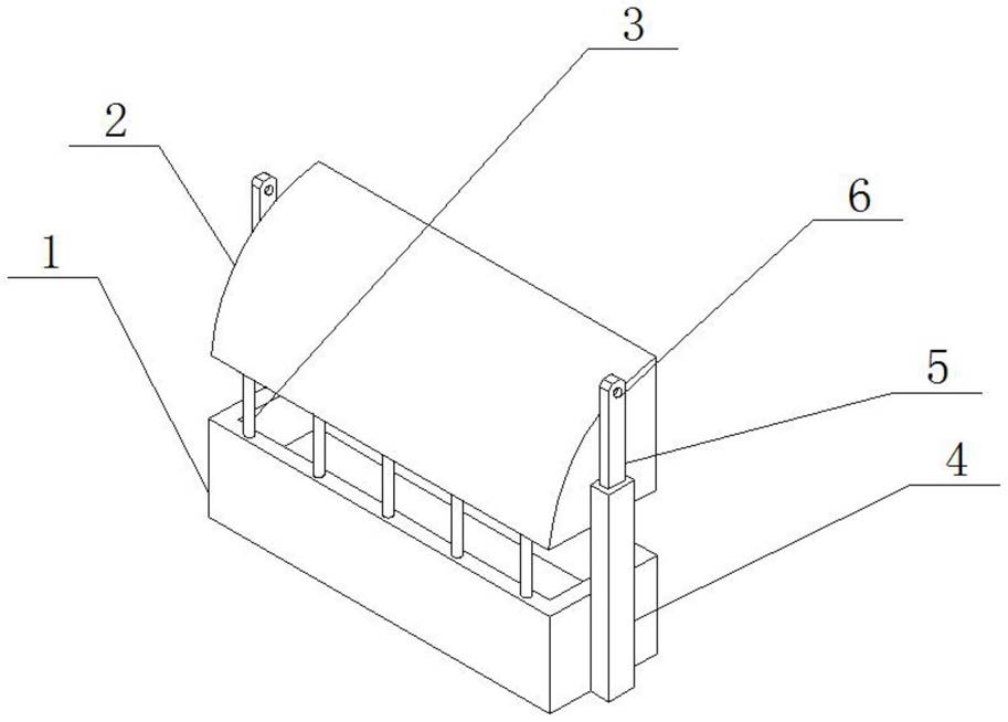 一种安全性能高的智能建筑高空作业保护装置
