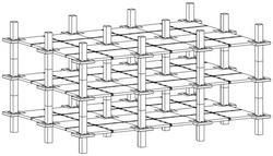 钢-混凝土组合结构板柱结构体系