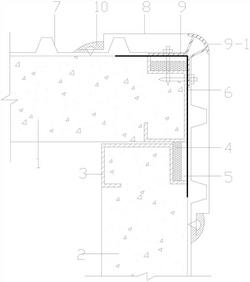 一种预制钢骨架轻型外墙板阳角连接节点结构