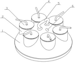 一种烤炉用回转挂肉架