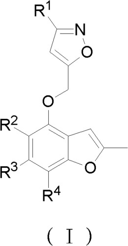含异噁唑杂环的2-甲基苯并呋喃类衍生物及制备与应用