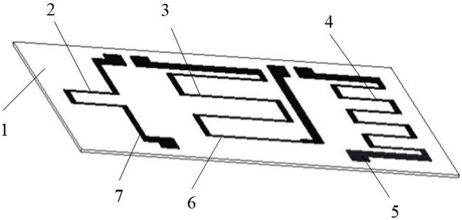可测量偏置敏感栅中心轴向偏导的轴向分布三敏感栅金属应变片