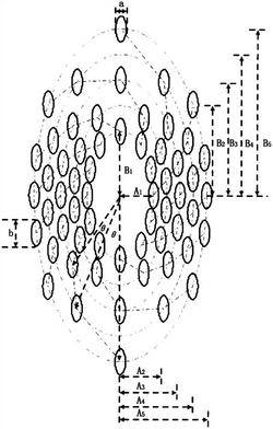 一种椭圆螺旋椭圆孔结构的光子晶体光纤