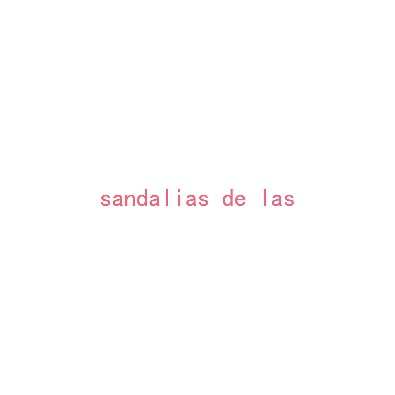 SANDALIAS DE LAS