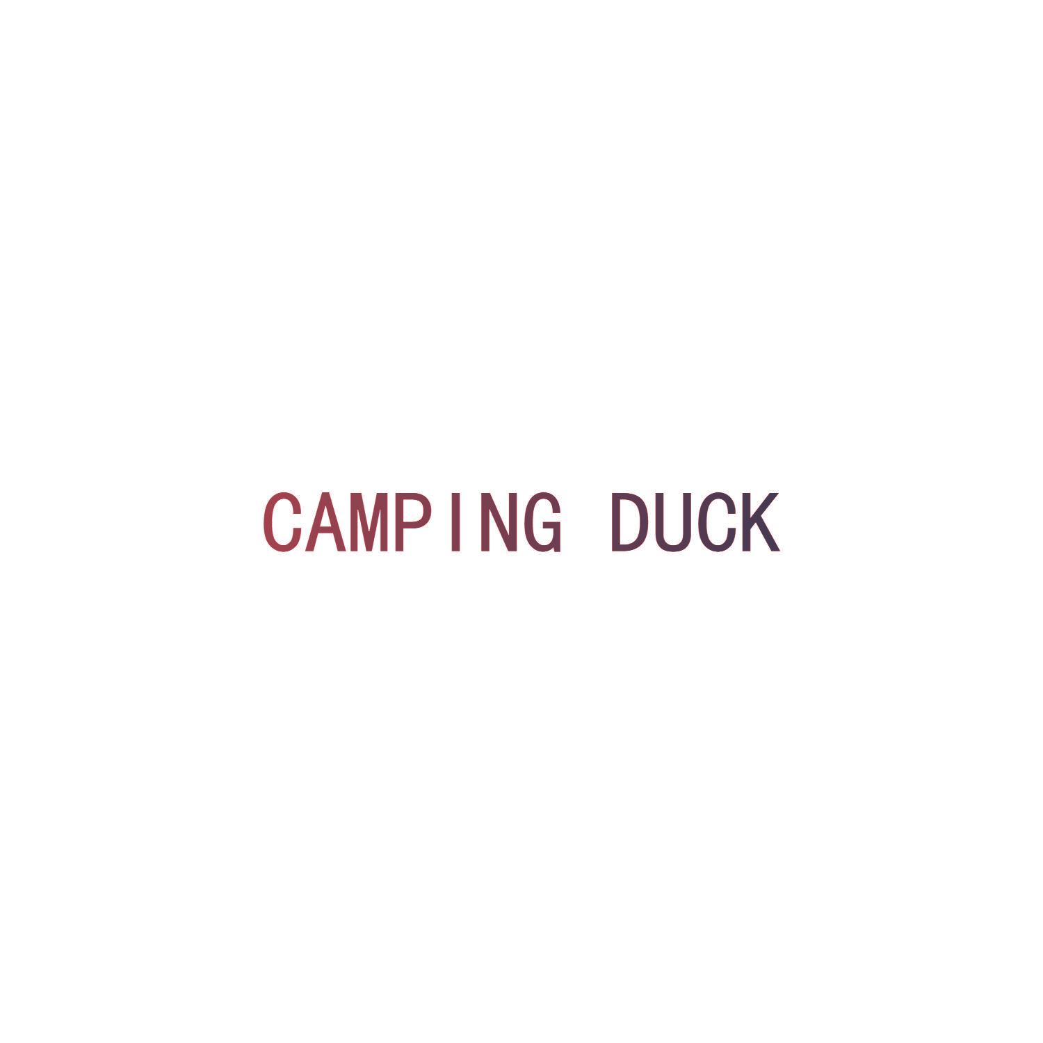 CAMPING DUCK