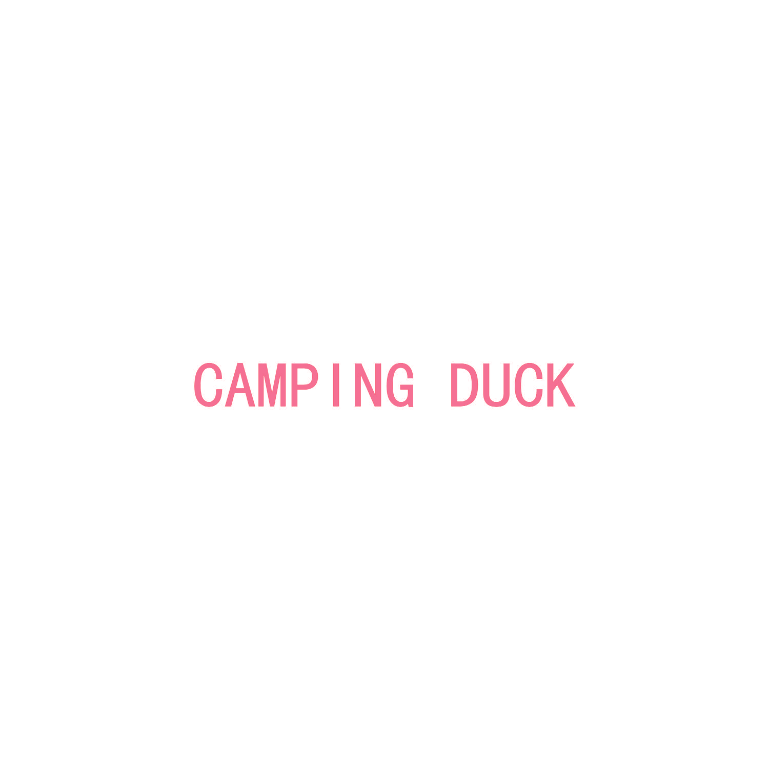 CAMPING DUCK