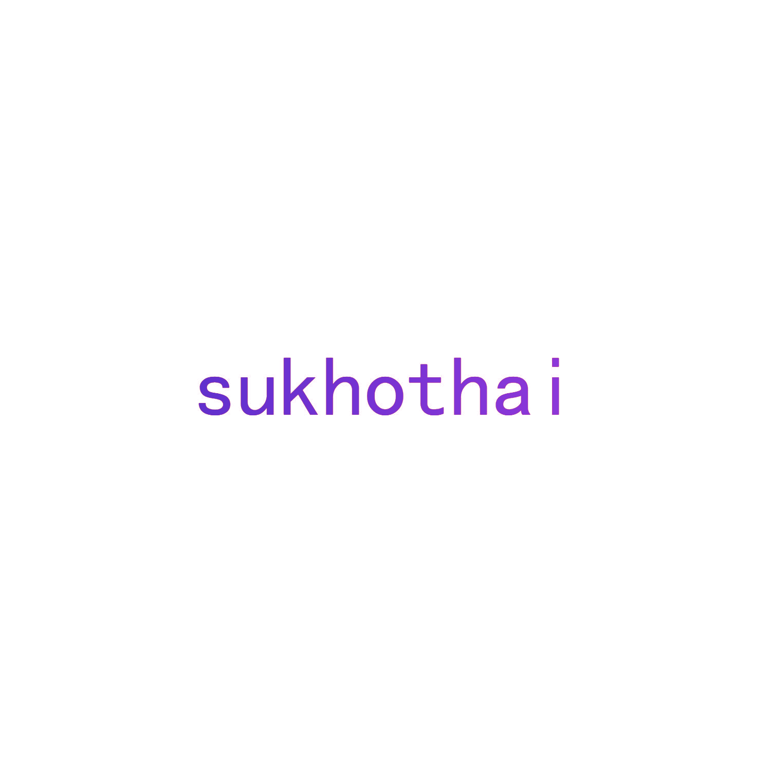 SUKHOTHAI
