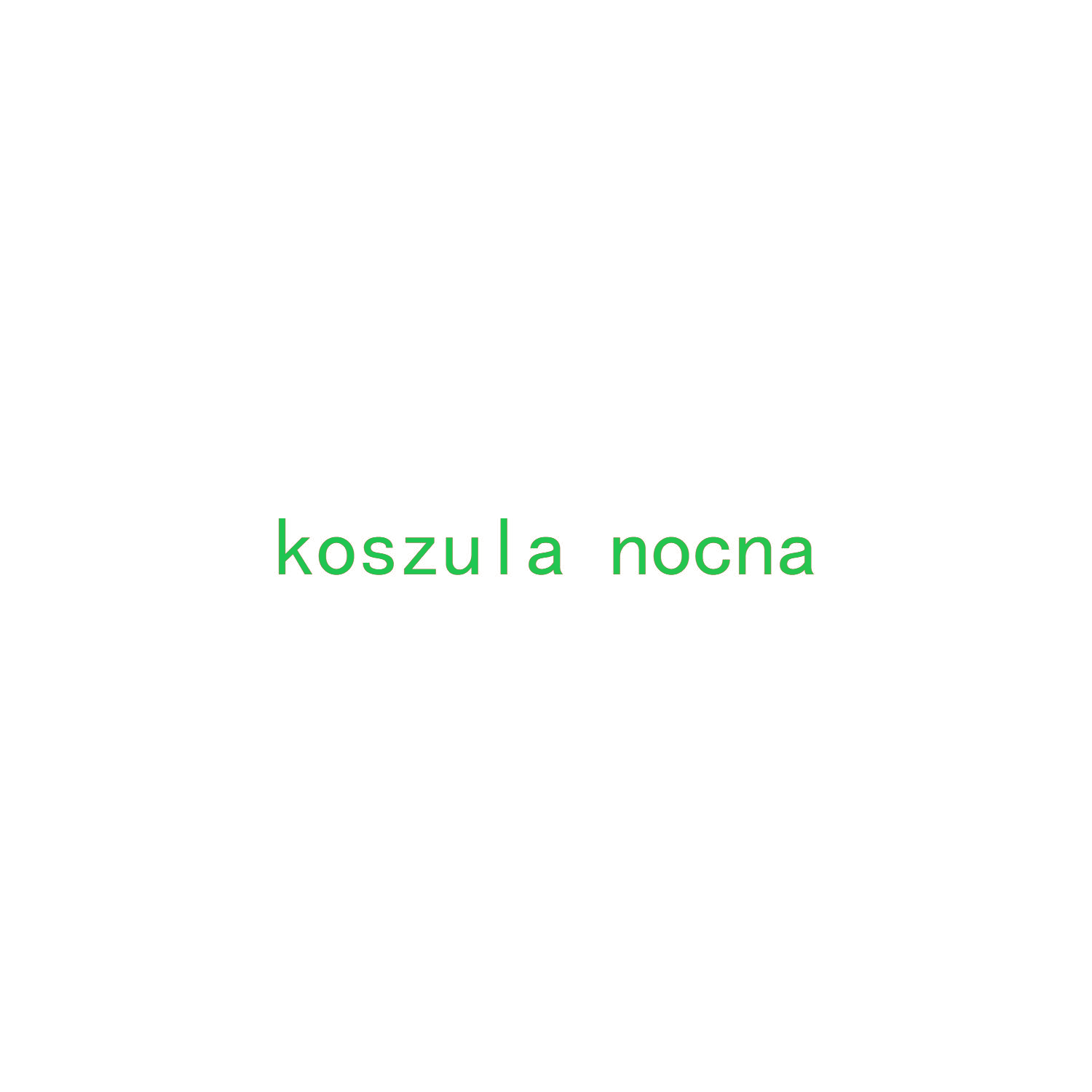 KOSZULA NOCNA
