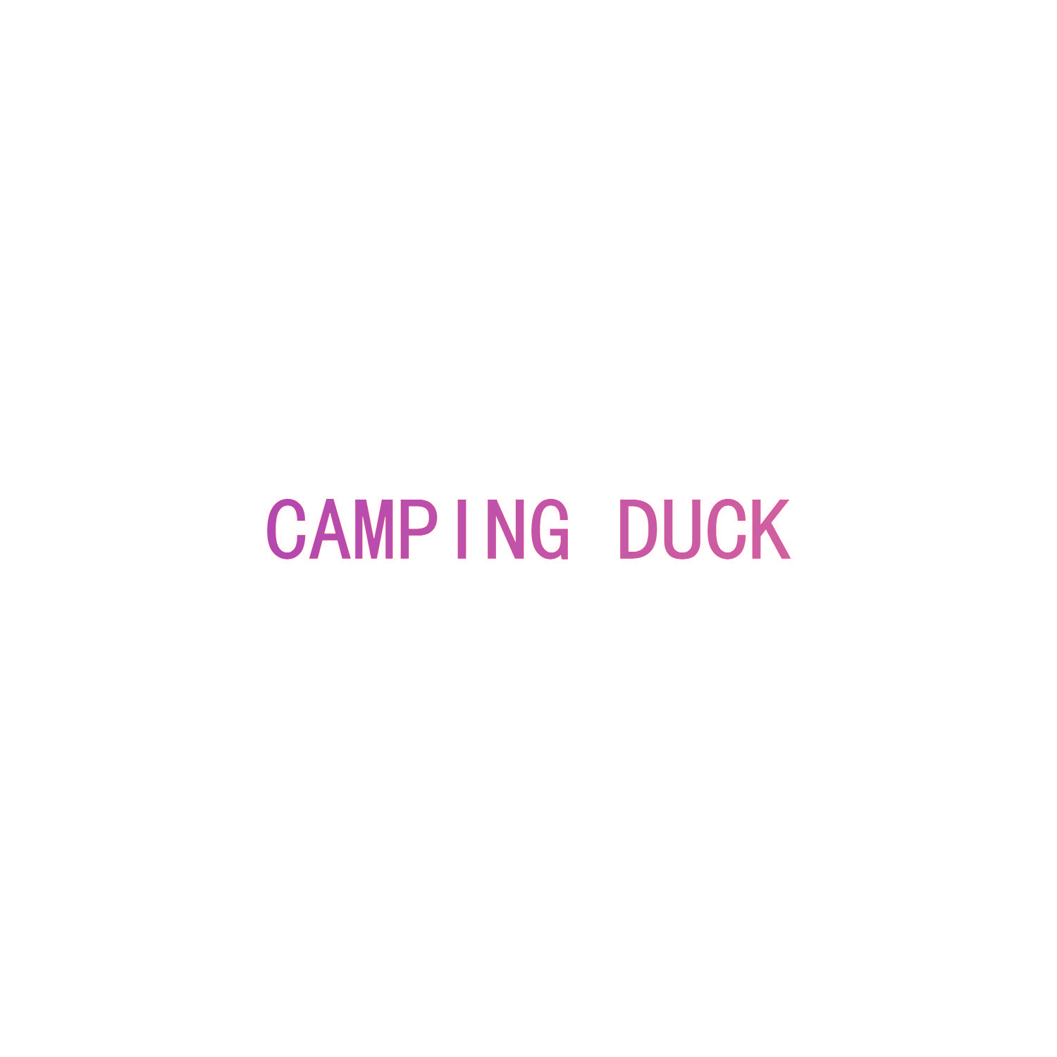 CAMPING DUCK