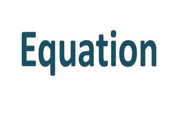 EQUATION