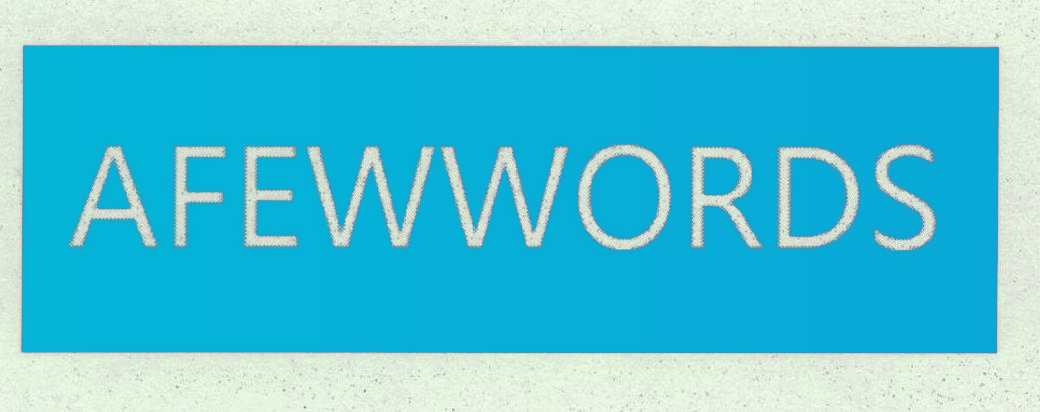 AFEWWORDS