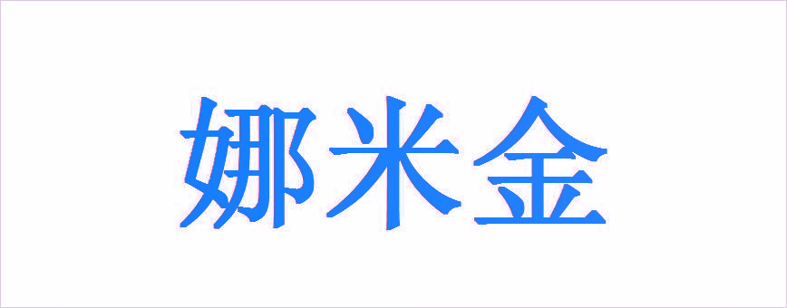 娜米金
