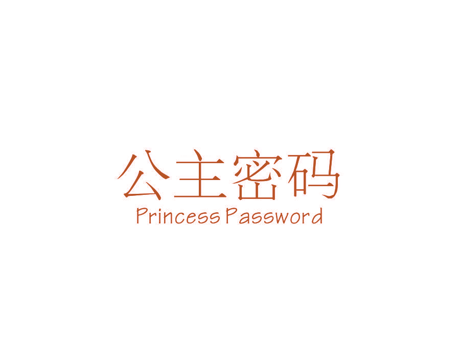 公主密码 PRINCESS PASSWORD