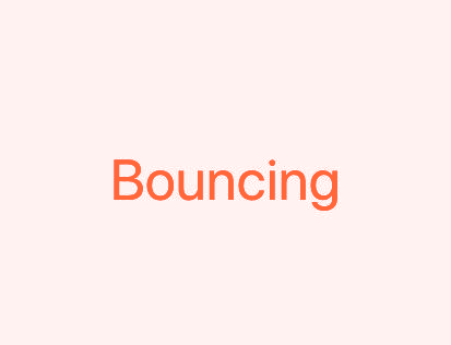 BOUNCING