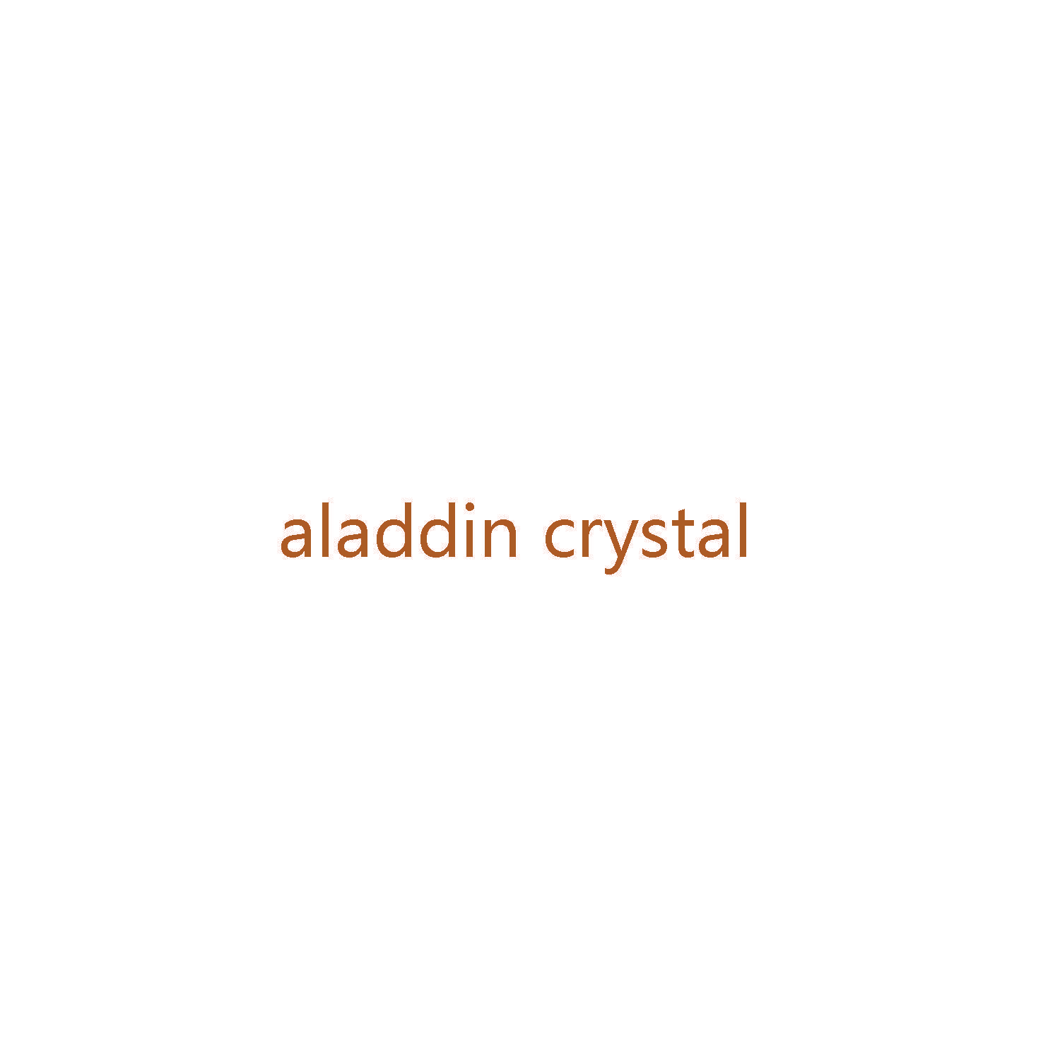aladdin crystal