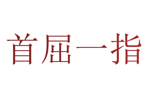 首屈一指