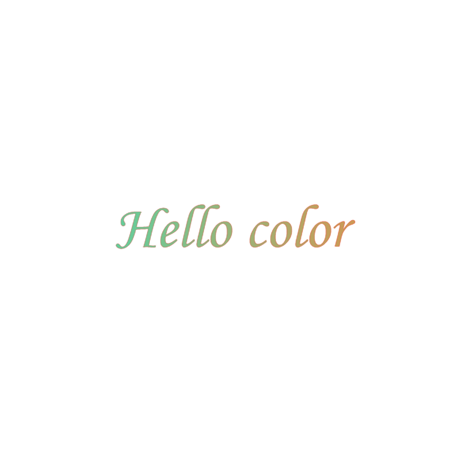 HELLO COLOR