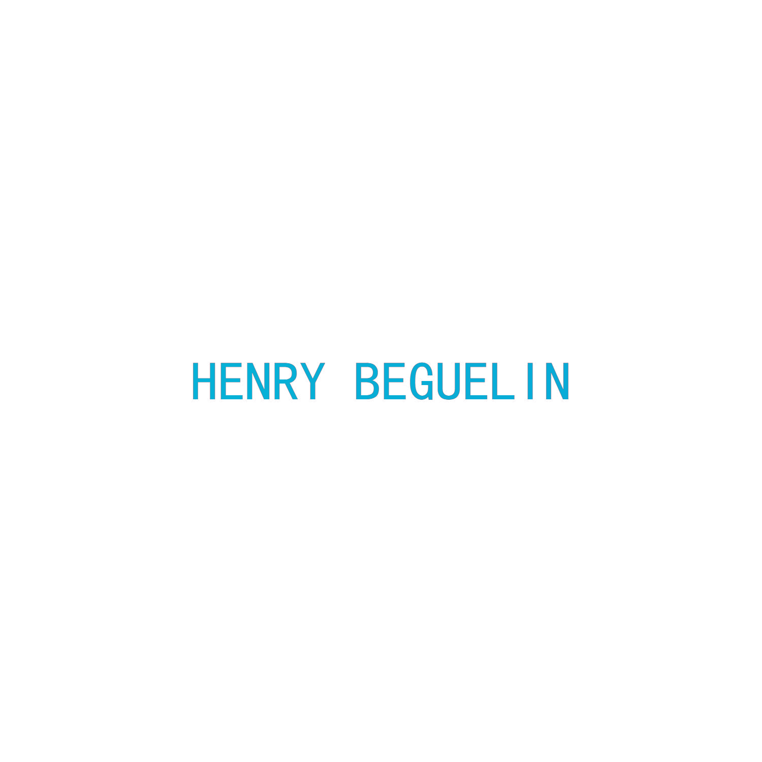 HENRY BEGUELIN