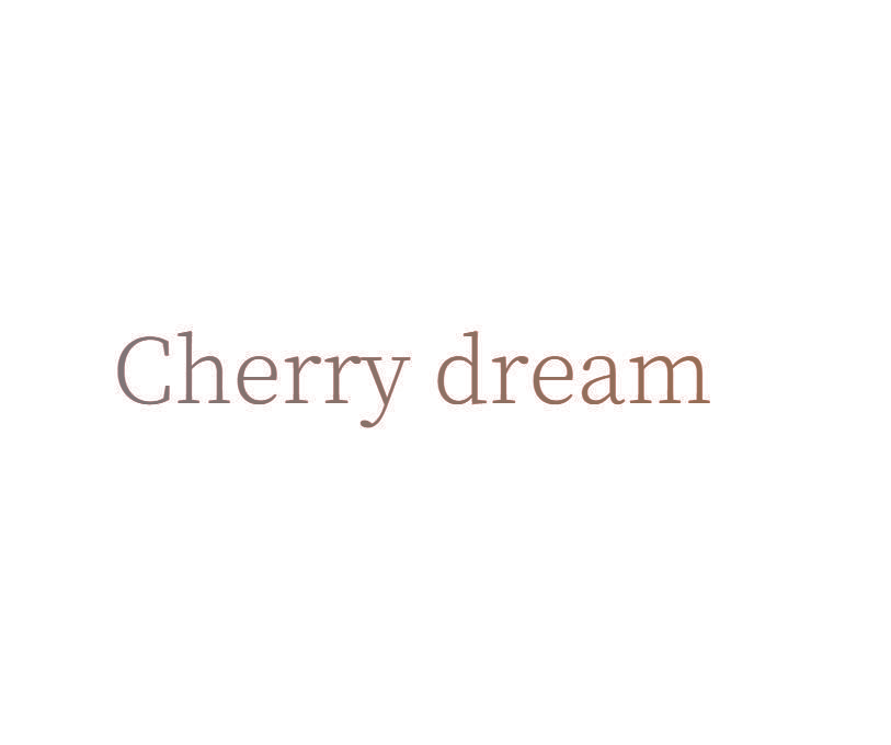 CHERRY DREAM