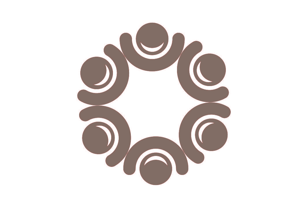 人组成的六边形图形