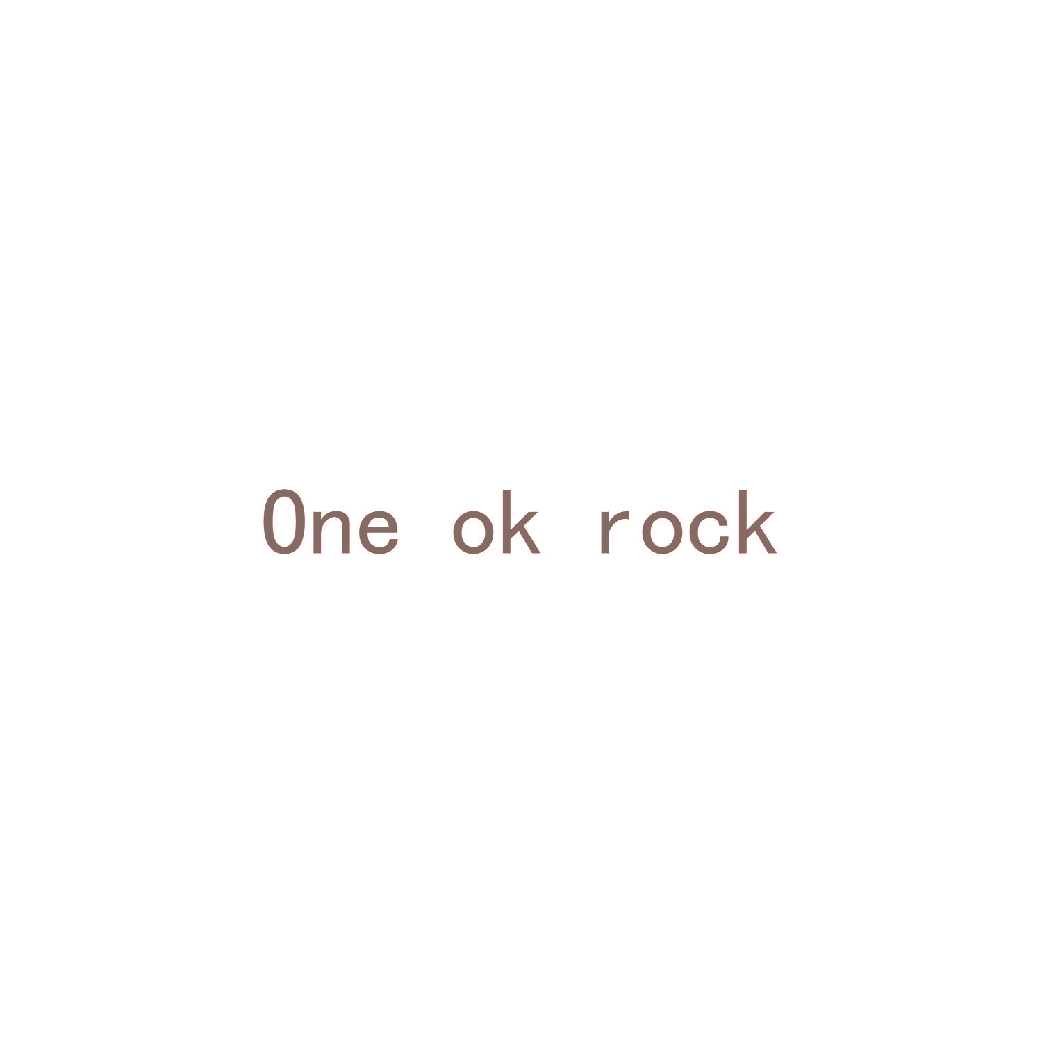 ONE OK ROCK
