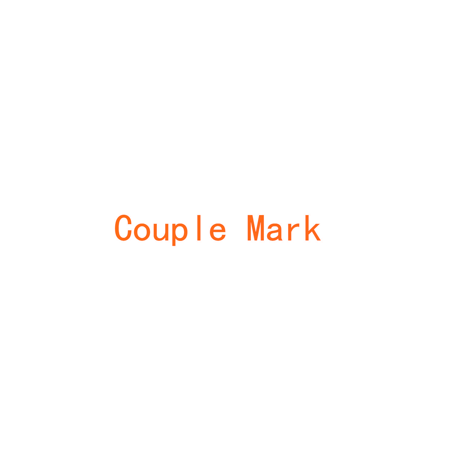 COUPLE MARK