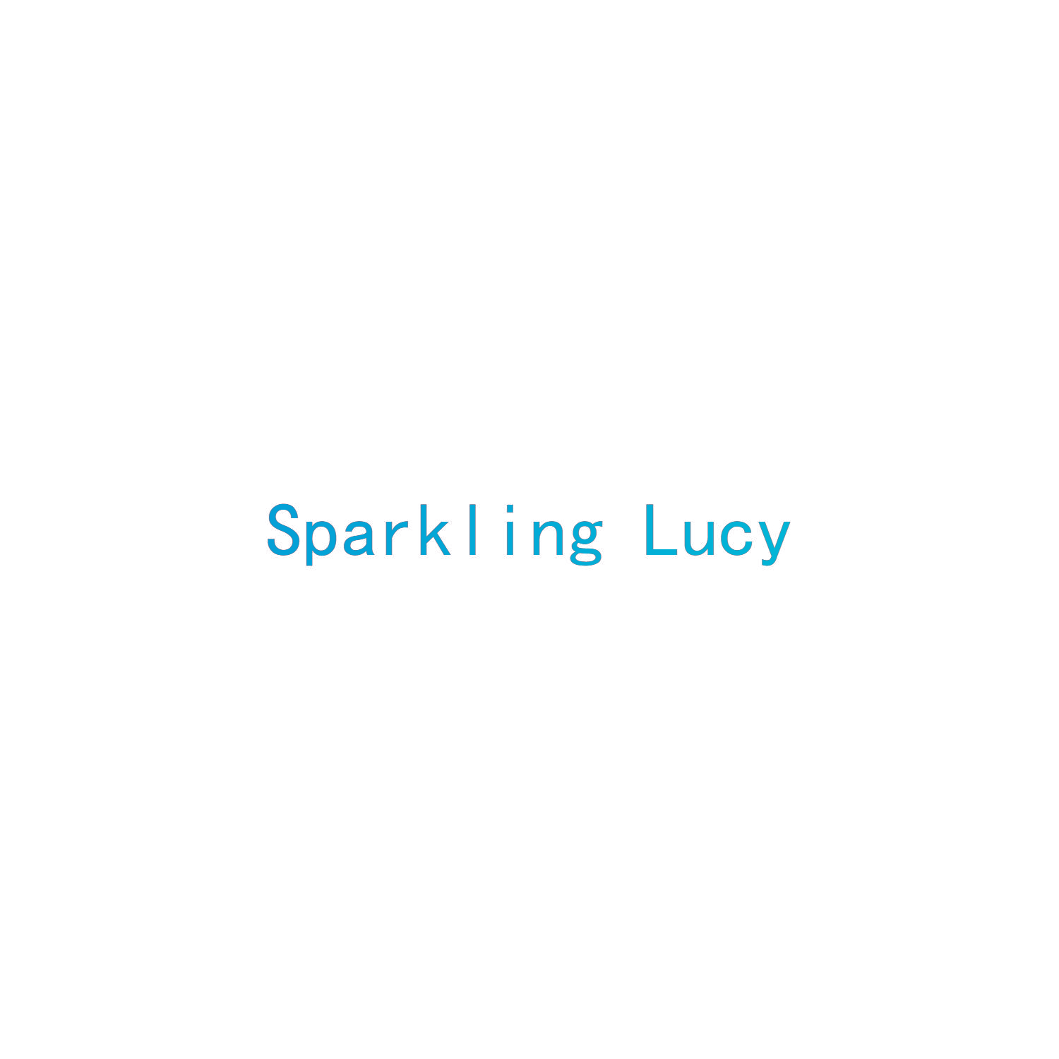 SPARKLING LUCY