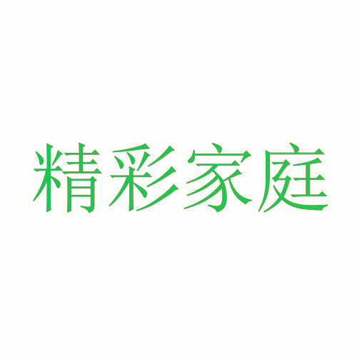 精彩家庭