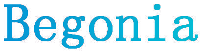 BEGONIA