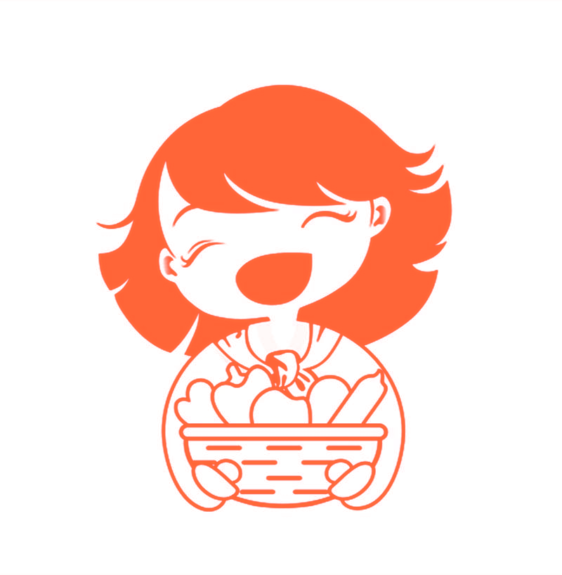蘑菇女孩图形