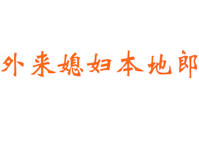 外来媳妇本地郎