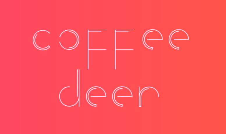 COFFEE DEER