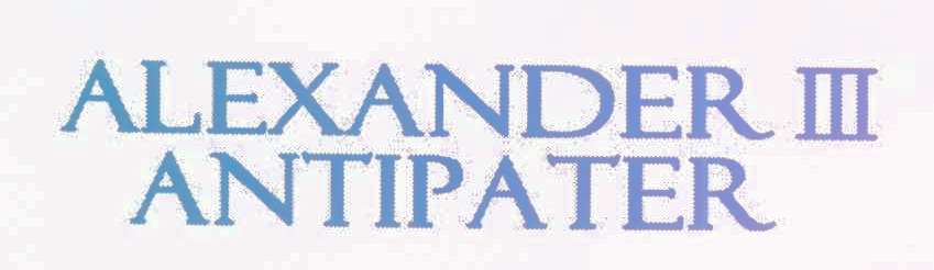 ALEXANDER III ANTIPATER