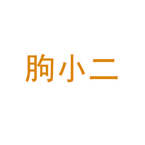 朐小二