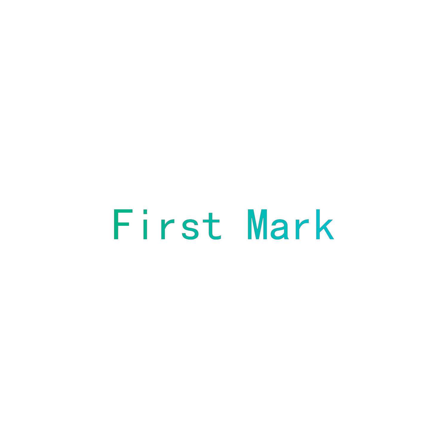 FIRST MARK