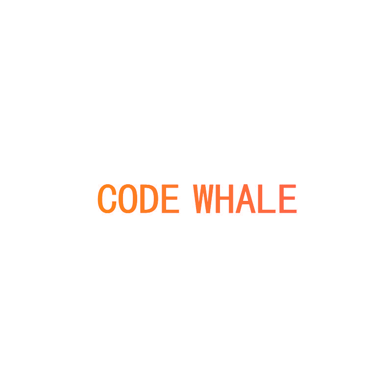 CODE WHALE