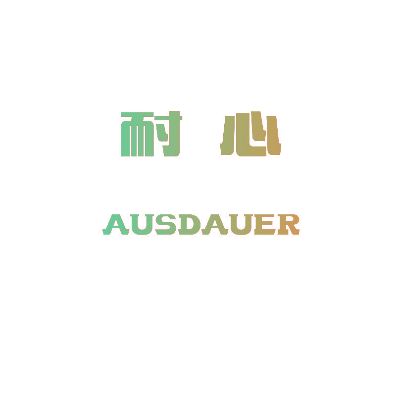 耐心AUSDAUER