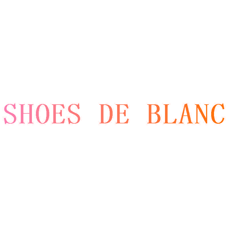 SHOES DE BLANC