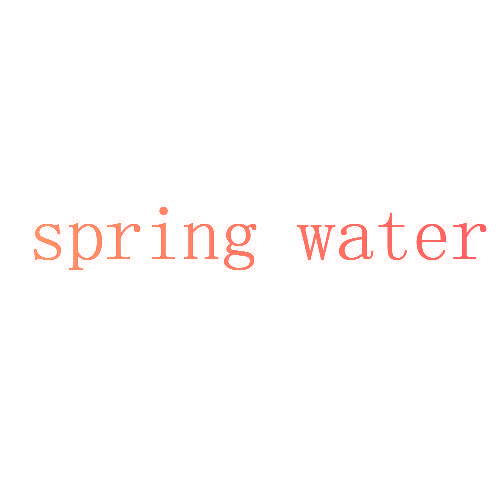 SPRING WATER