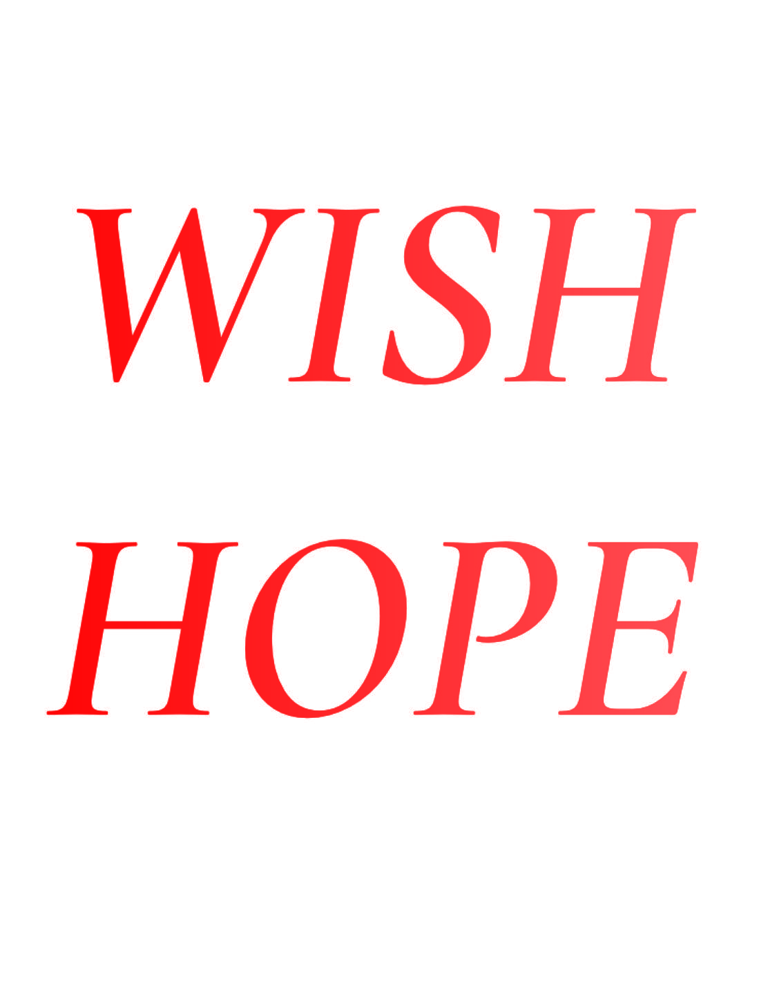 WISH HOPE