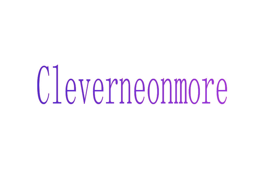 CLEVERNEONMORE