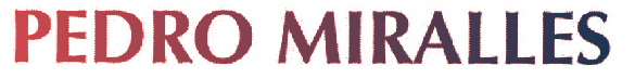 PEDRO MIRALLES