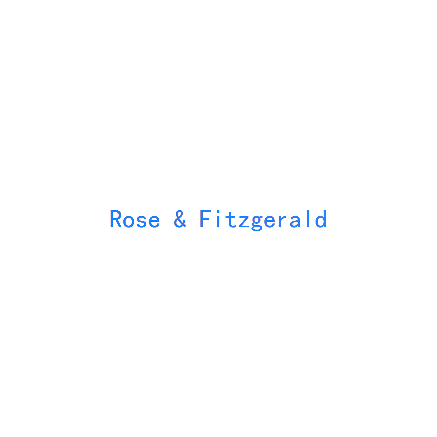 ROSE＆FITZGERALD