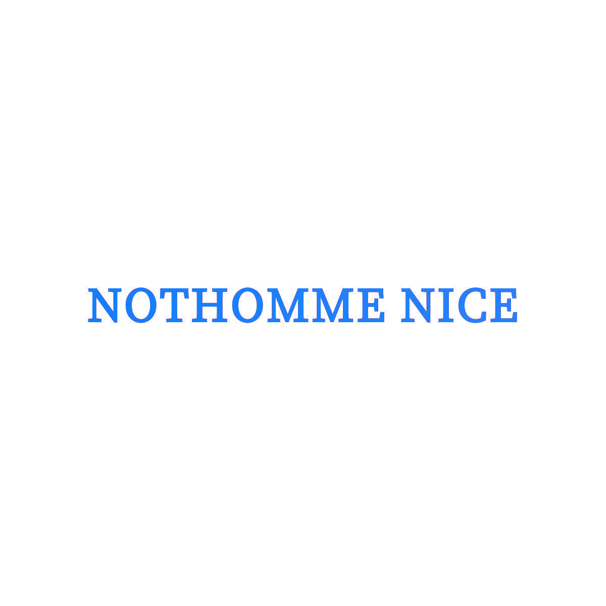 NOTHOMME NICE